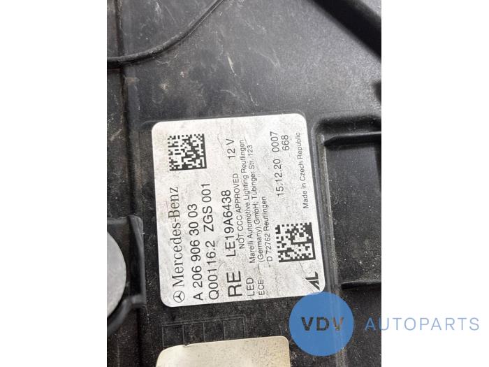 Scheinwerfer rechts Mercedes C-Klasse