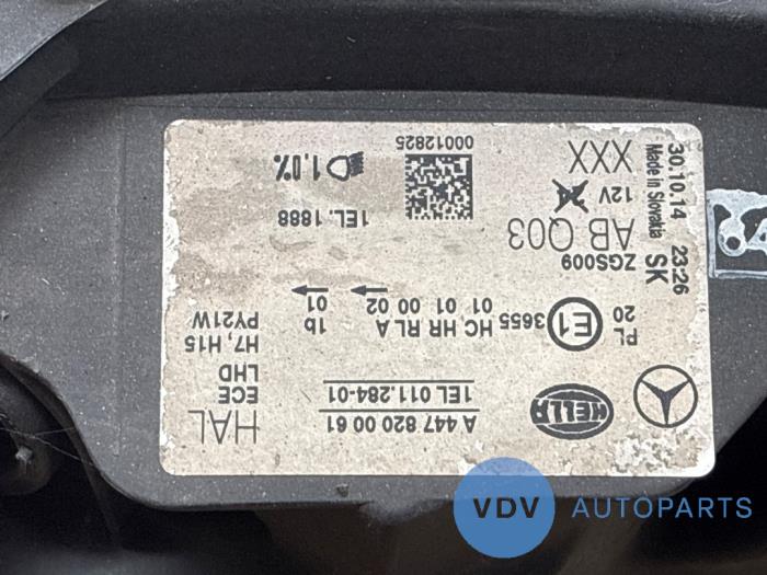 Scheinwerfer links Mercedes Vito