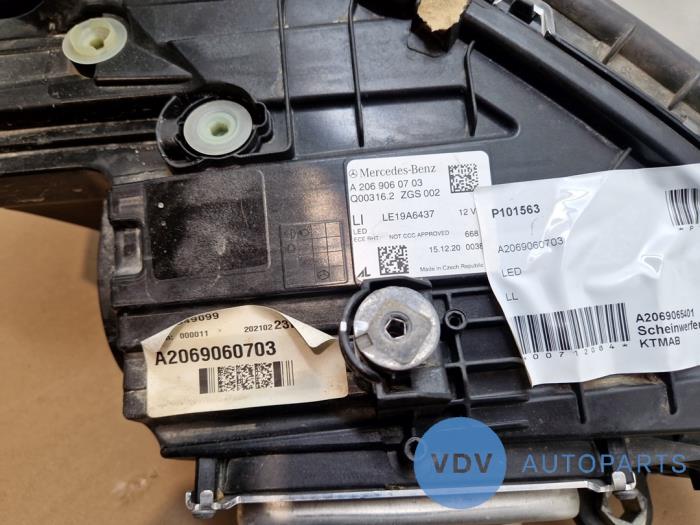 Phare gauche Mercedes C-Klasse