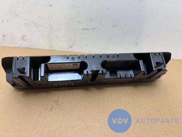 Panneau de commandes chauffage Mercedes A-Klasse