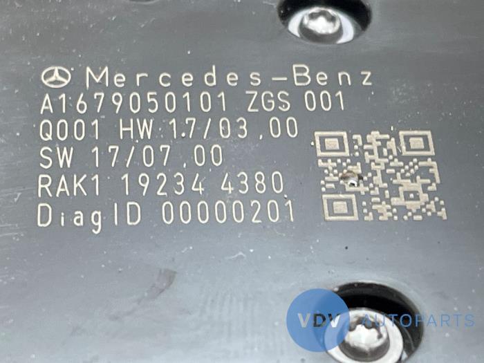 Multi-functional window switch Mercedes A-Klasse