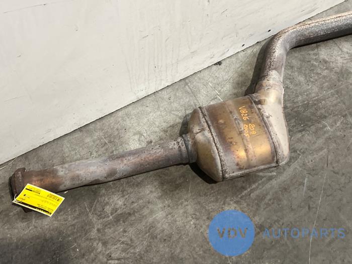 Uitlaat Middendemper Mercedes CLK