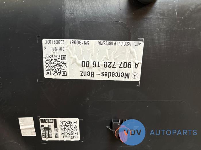 Door trim 2-door, left Mercedes Sprinter