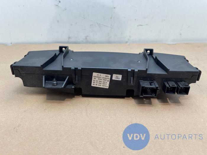 Panneau de commandes chauffage Mercedes S-Klasse
