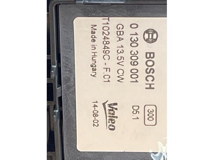 Moteur de ventilation chauffage Mercedes C-Klasse