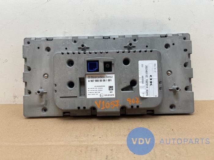 Navigation display Mercedes Sprinter