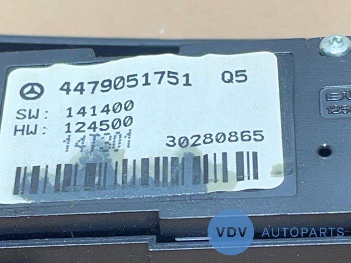 Panic lighting switch Mercedes Vito