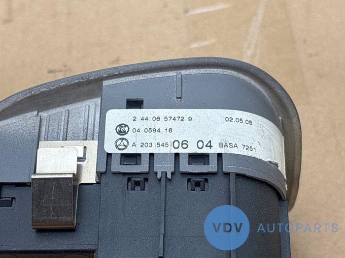 Light switch Mercedes C-Klasse