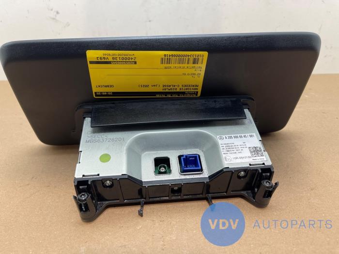 Affichage navigation Mercedes C-Klasse