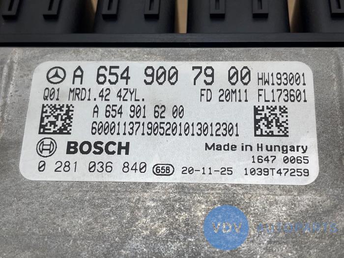 Ignition lock + computer Mercedes C-Klasse