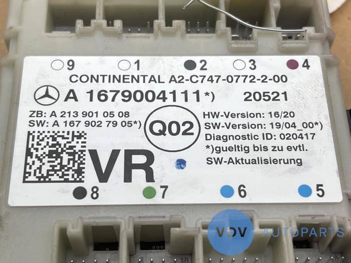 Modul centralnego zamka Mercedes C-Klasse