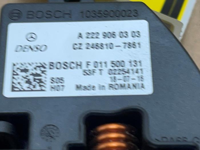 Kachel Weerstand Mercedes B-Klasse