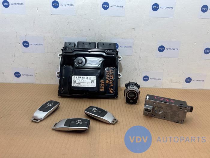 Ignition lock + computer Mercedes A-Klasse
