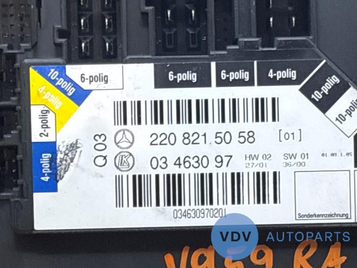 Module confort Mercedes S-Klasse