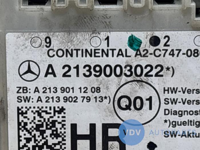 Module verrouillage central des portes Mercedes E-Klasse