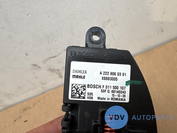 Heater resistor Mercedes G-Klasse