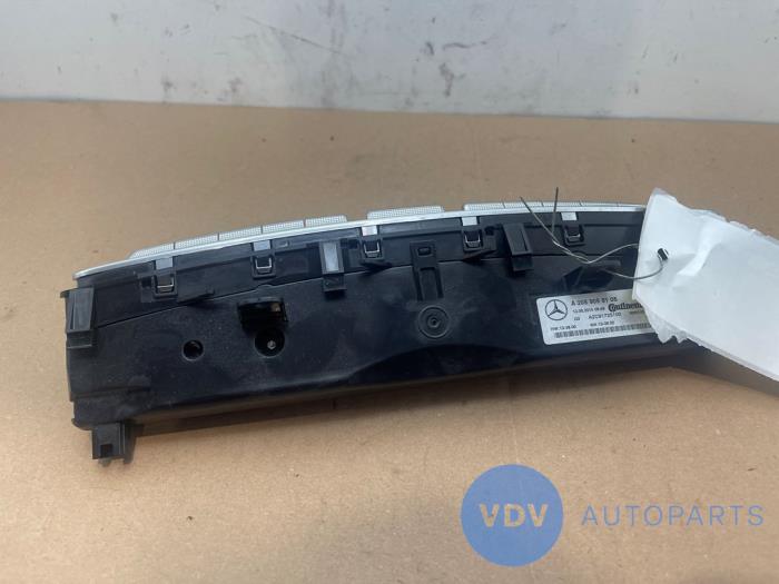 Panneau de commandes chauffage Mercedes C-Klasse