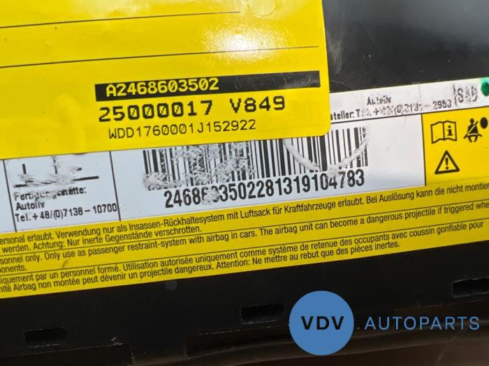 Airbag latéral Mercedes A-Klasse