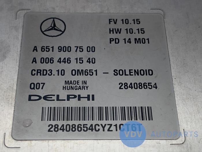 Ignition lock + computer Mercedes C-Klasse