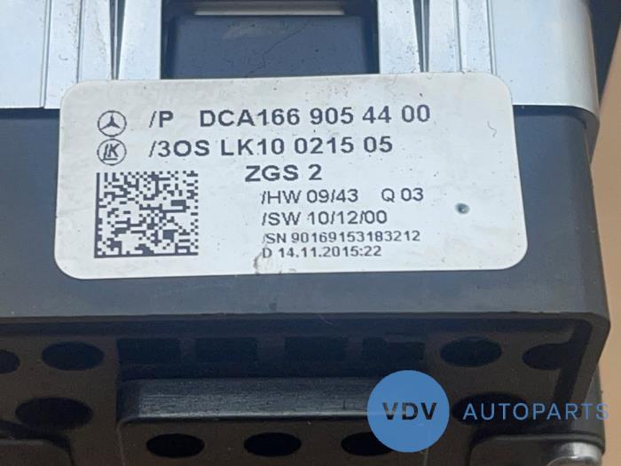 Interruptor combinado de ventanillas Mercedes B-Klasse