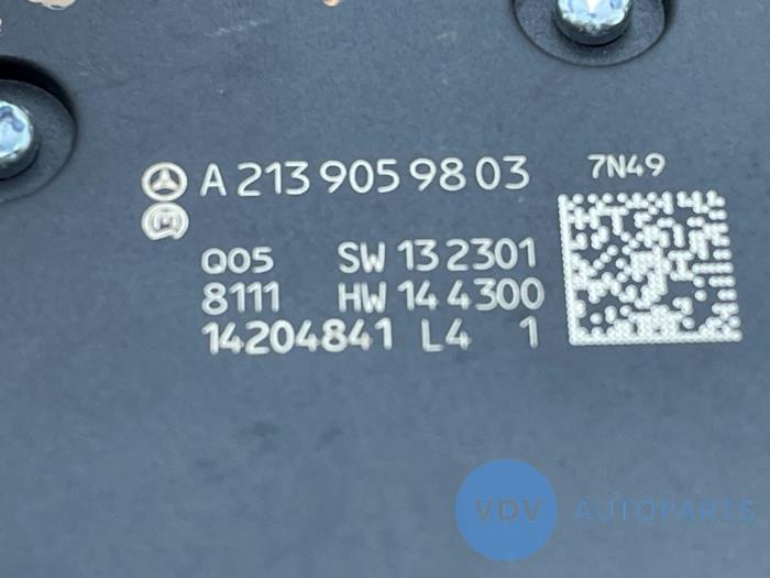 Interruptor de ajuste de asiento Mercedes E-Klasse