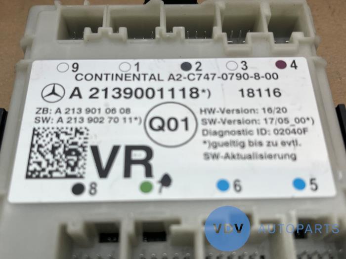 Module verrouillage central des portes Mercedes E-Klasse