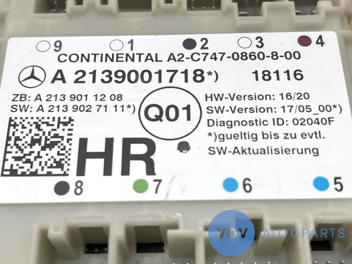 Módulo de cierre centralizado Mercedes E-Klasse