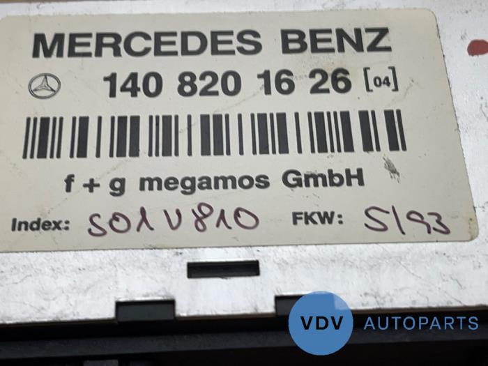 Alarm relais Mercedes S-Klasse