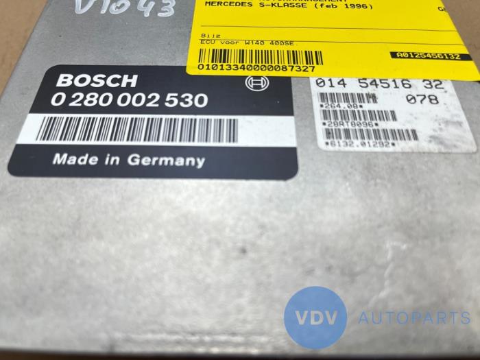 Engine management computer Mercedes S-Klasse