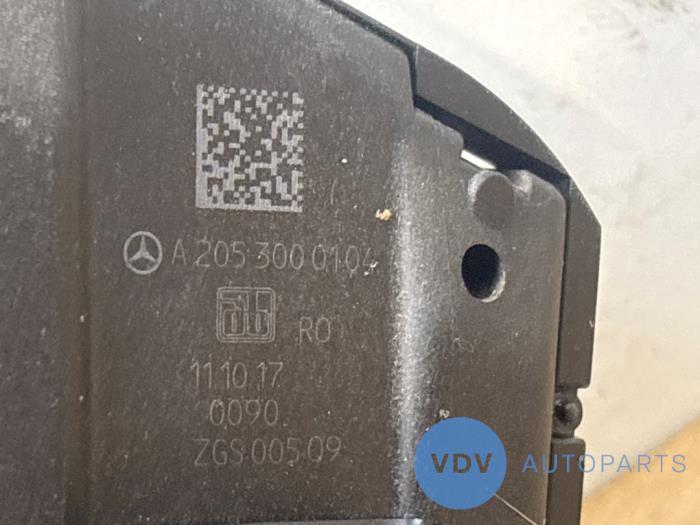 Accelerator pedal Mercedes E-Klasse