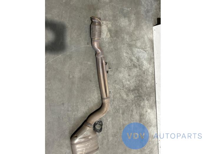 Uitlaat Middendemper Mercedes C-Klasse