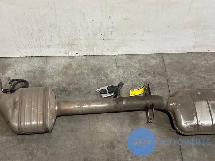 Uitlaat Middendemper Mercedes C-Klasse