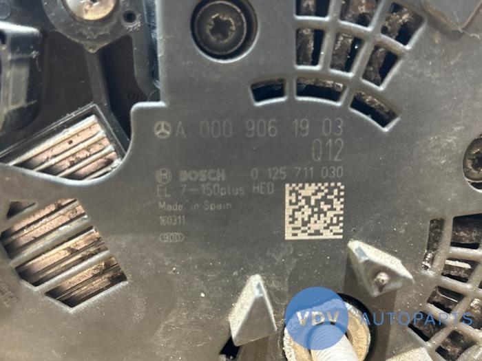 Dynamo Mercedes B-Klasse