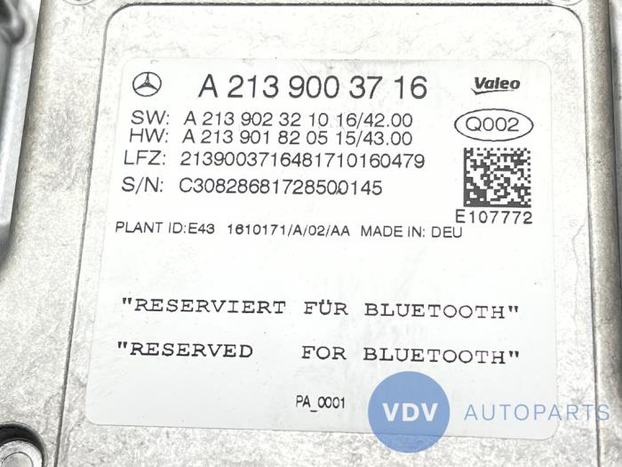 Ordinateur aide au stationnement Mercedes E-Klasse