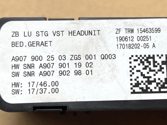 Interruptor Mercedes Sprinter