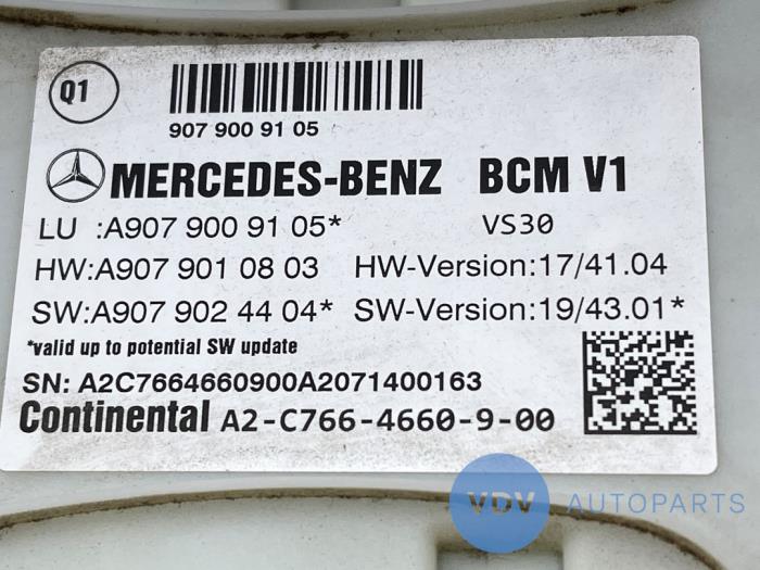 Module confort Mercedes Sprinter