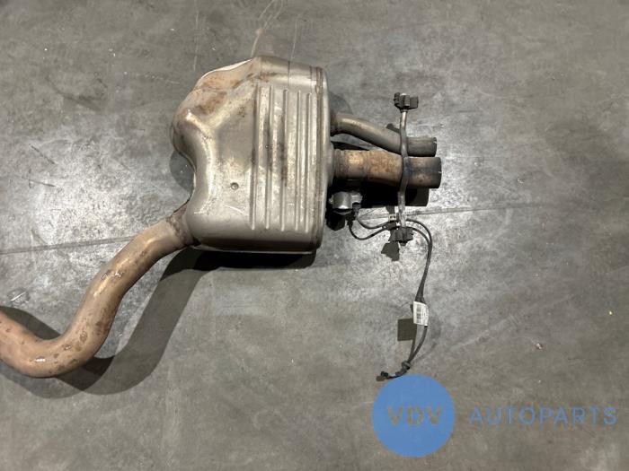 Auspuff Mittel- + Enddämpfer Mercedes S-Klasse