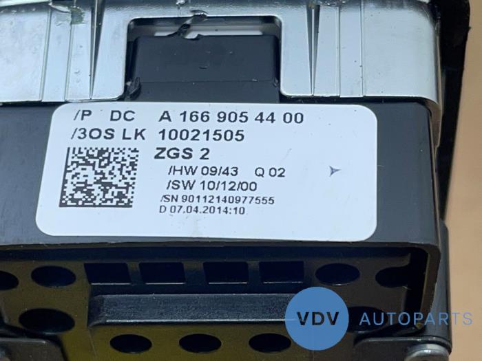 Multi-functional window switch Mercedes B-Klasse