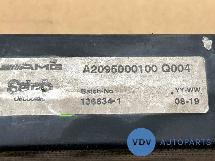 Oil cooler Mercedes C-Klasse