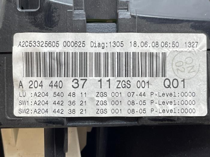 Licznik kilometrów KM Mercedes C-Klasse