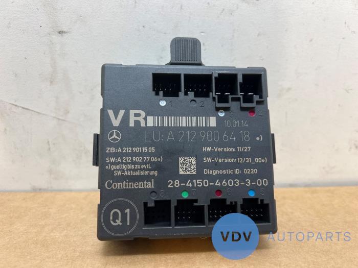 Module verrouillage central des portes Mercedes E-Klasse