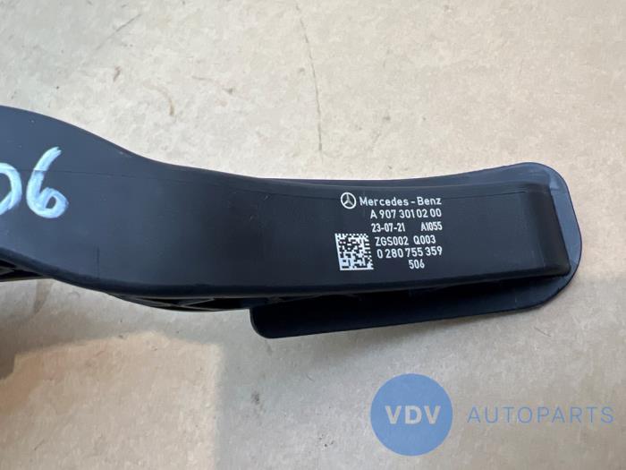 Pédale d'accélérateur Mercedes Sprinter