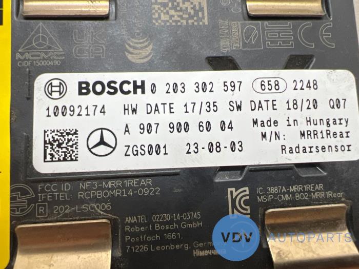 Capteur radar Mercedes Sprinter