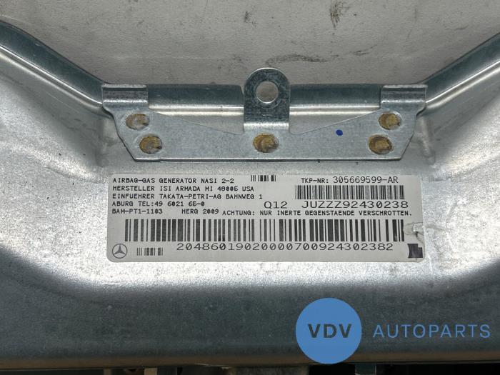 Knie airbag Mercedes C-Klasse