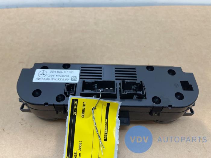 Heizung Bedienpaneel Mercedes C-Klasse