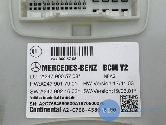 Module confort Mercedes B-Klasse