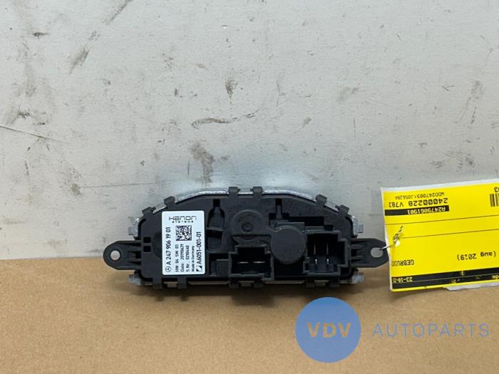 Kachel Weerstand Mercedes B-Klasse