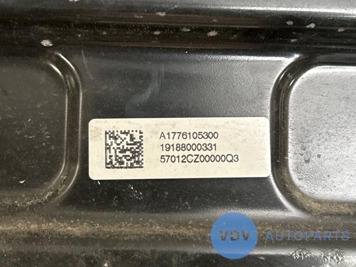 Barre châssis arrière Mercedes B-Klasse