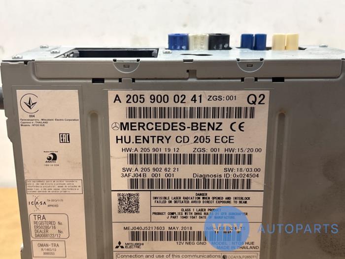 Radio Mercedes X-Klasse