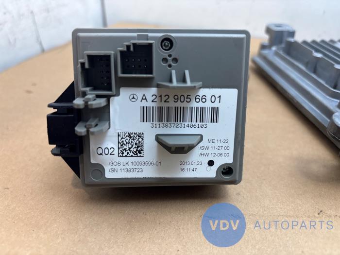 Ignition lock + computer Mercedes E-Klasse